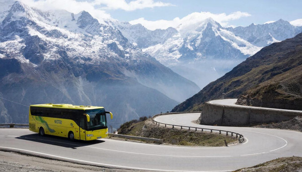 Автобус Аэропорт Минеральные Воды  Приэльбрусье 47-53 мест